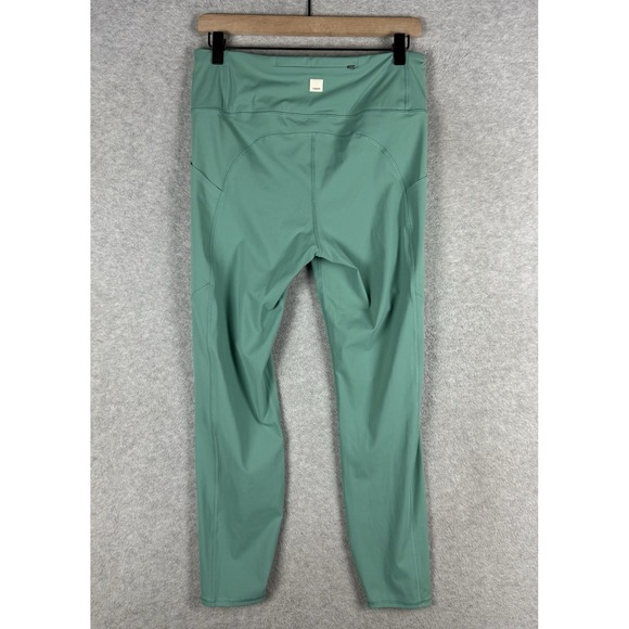 Vuori Pants - Vuori Pants Womens Large Green Leggings Gym Running Yoga Pockets 7/8 Preppy